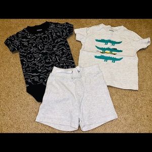 Carters 3 piece outfit